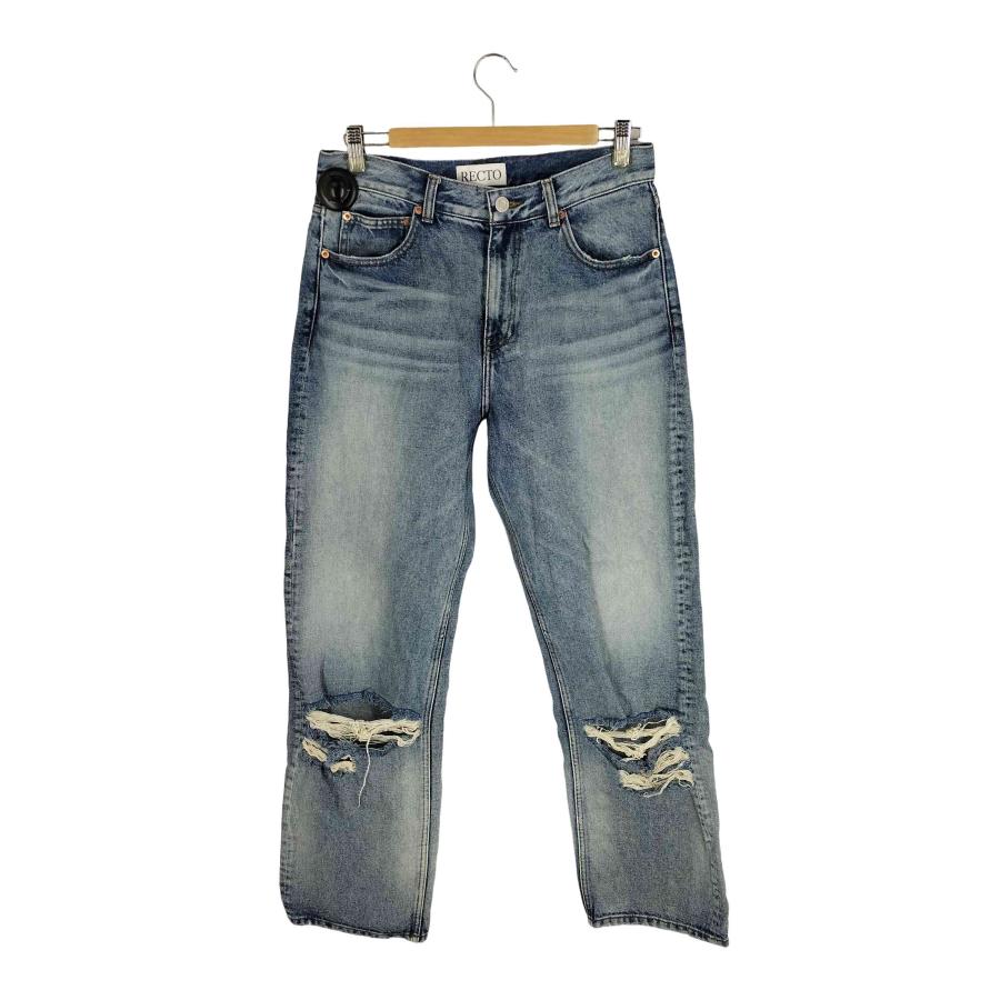 USED古着(ユーズドフルギ) RECTO 23SS ブルー ディストロイド  