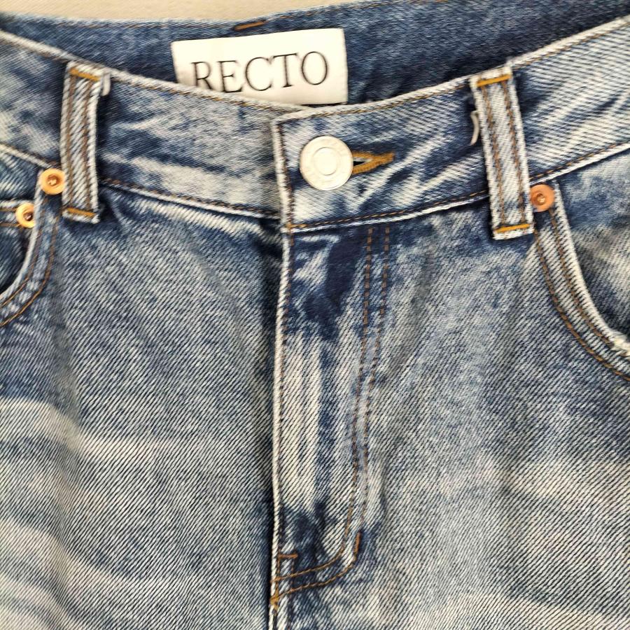 USED古着(ユーズドフルギ) RECTO 23SS ブルー ディストロイド