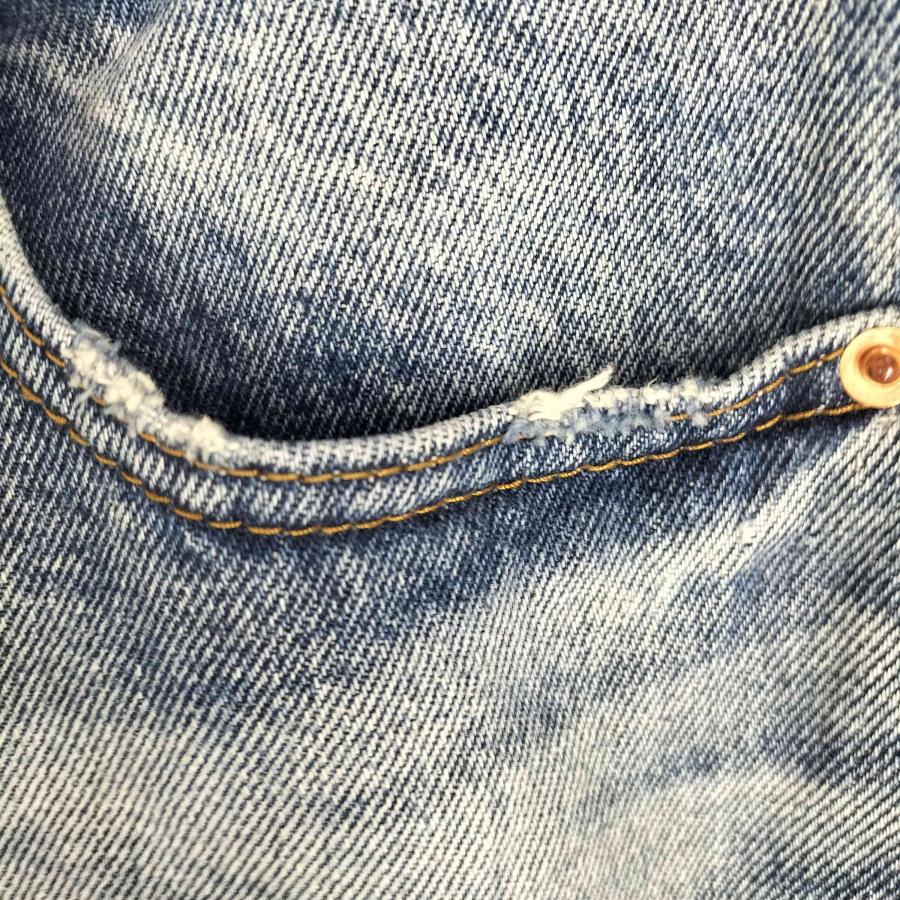 USED古着(ユーズドフルギ) RECTO 23SS ブルー ディストロイド