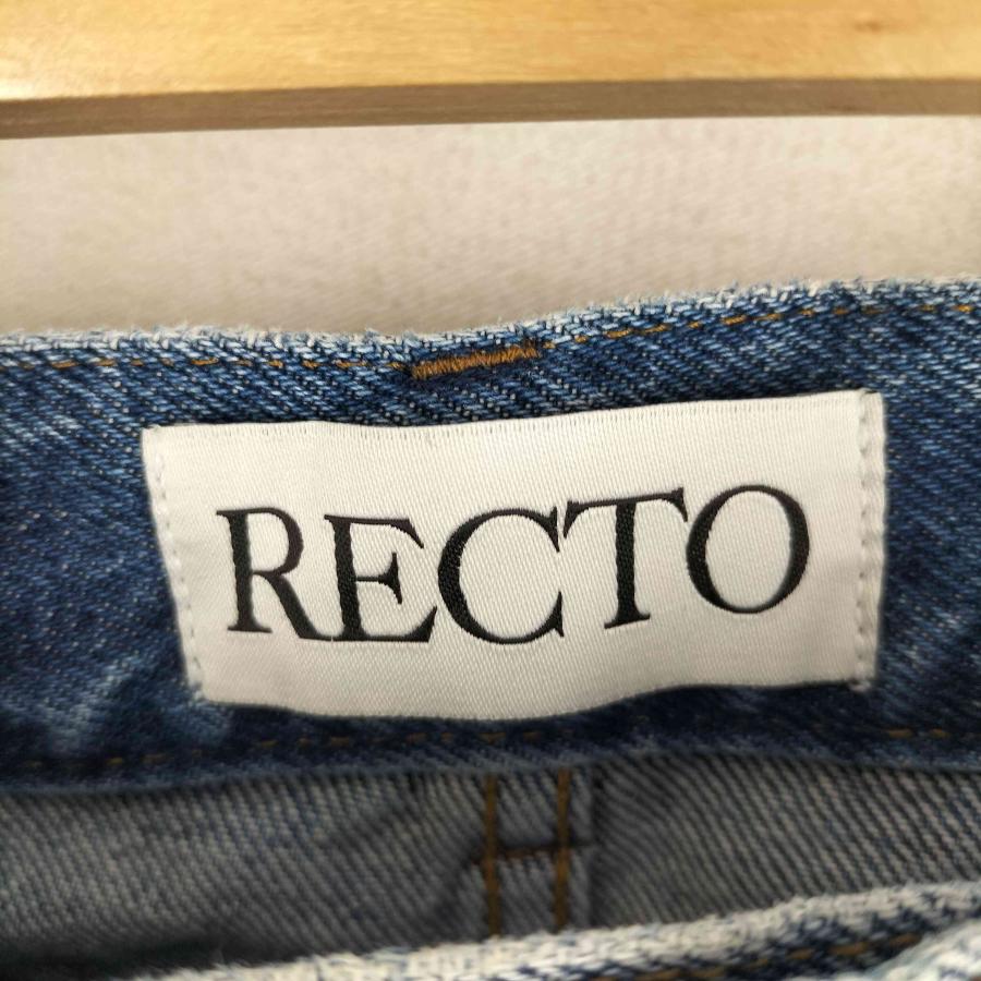 USED古着(ユーズドフルギ) RECTO 23SS ブルー ディストロイド