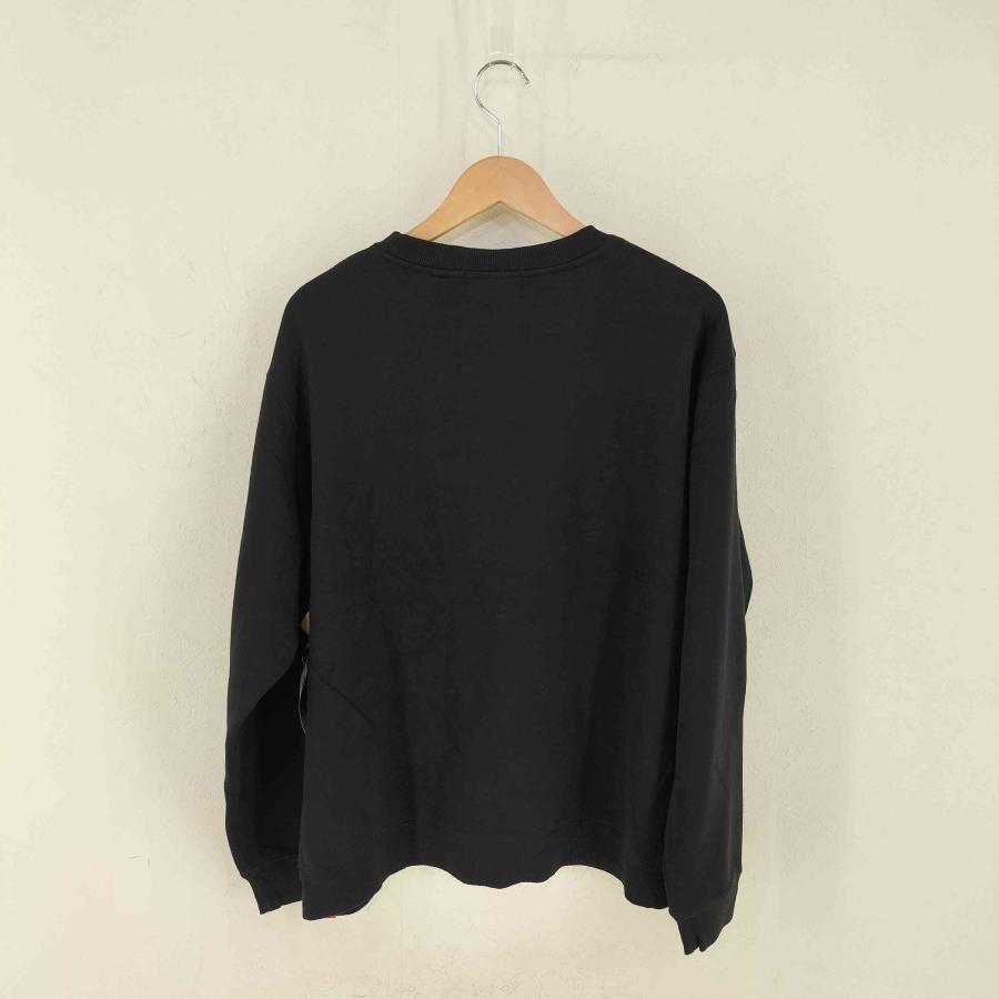 完売品 新品タグ付 リフレクティブロゴウインドクルーネック プルオーバー 黒 Ｌ クルーネックニットプルオーバー｜REPLAY リプレイ公式通販サイト