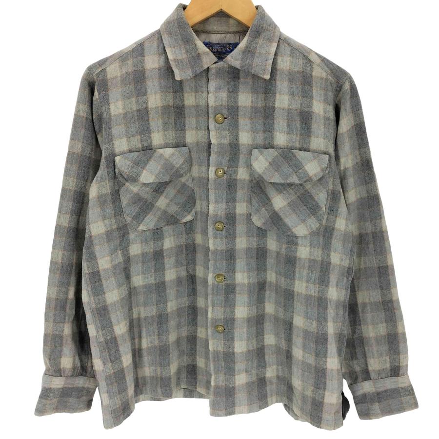 PENDLETON(ペンドルトン) 50Sボックスシルエット ウールシャツ メンズ  