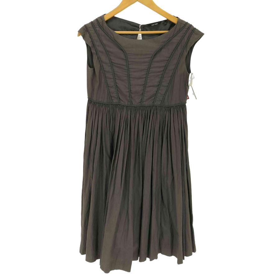 YAB-YUM YAB-YUM(ヤブヤム) シルク100％ ギャザーワンピース  