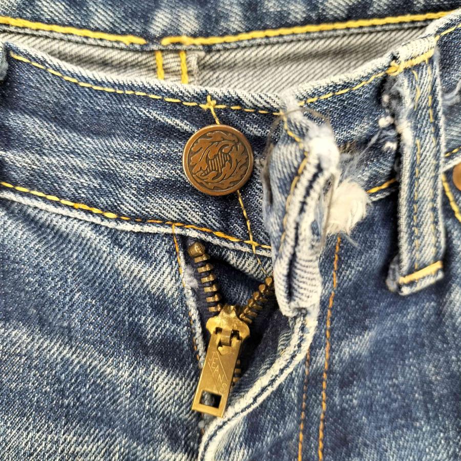USED古着(ユーズドフルギ) CONE DEEPTONE DENIM USA製 セルビッチ