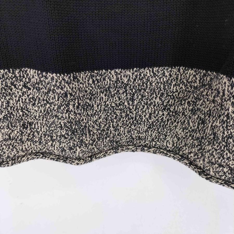 J.CREW（ジェイクルー） 90S ボーダーハイネックロールネックニット