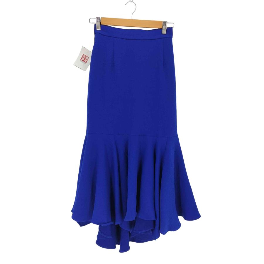 UN3D.(アンスリード) ロング フレア ティアード スカート レディース  