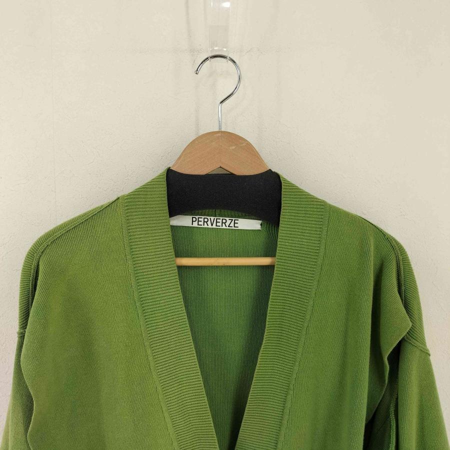 PERVERZE PERVERZE(パーバーズ) Crash Wide Knit Cardigan