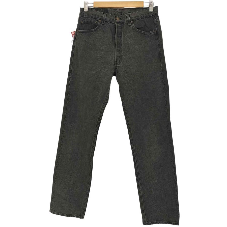 LEVI’S リーバイス 501 90s USA製 ブラック 後染め ワイド Levi's Levis(リーバイス) 90s USA製 501 後染め ブラックデニム