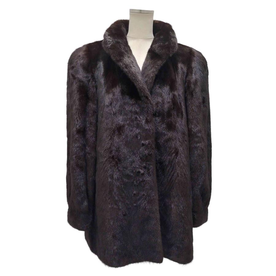 USED古着(ユーズドフルギ) {{BLACKGLAMA}} 美品 ミンクコート 毛皮  