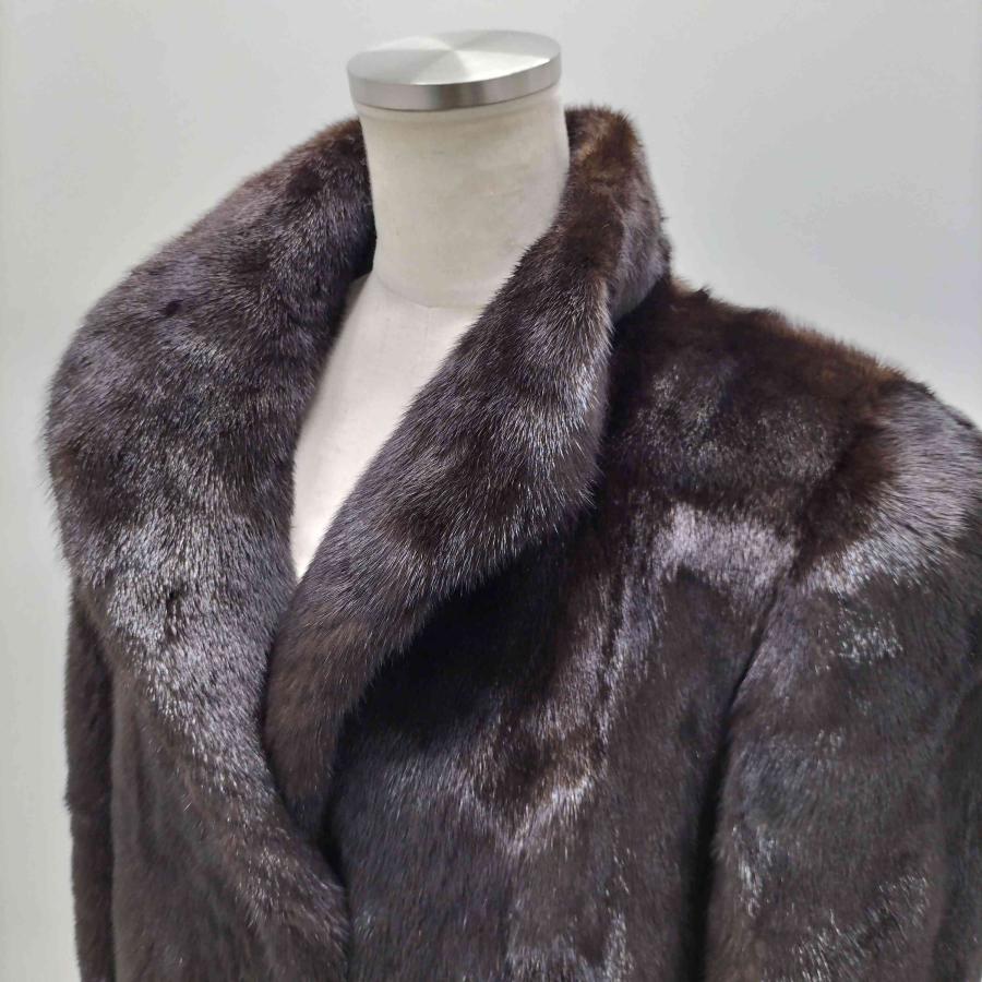 USED古着(ユーズドフルギ) {{BLACKGLAMA}} 美品 ミンクコート 毛皮  