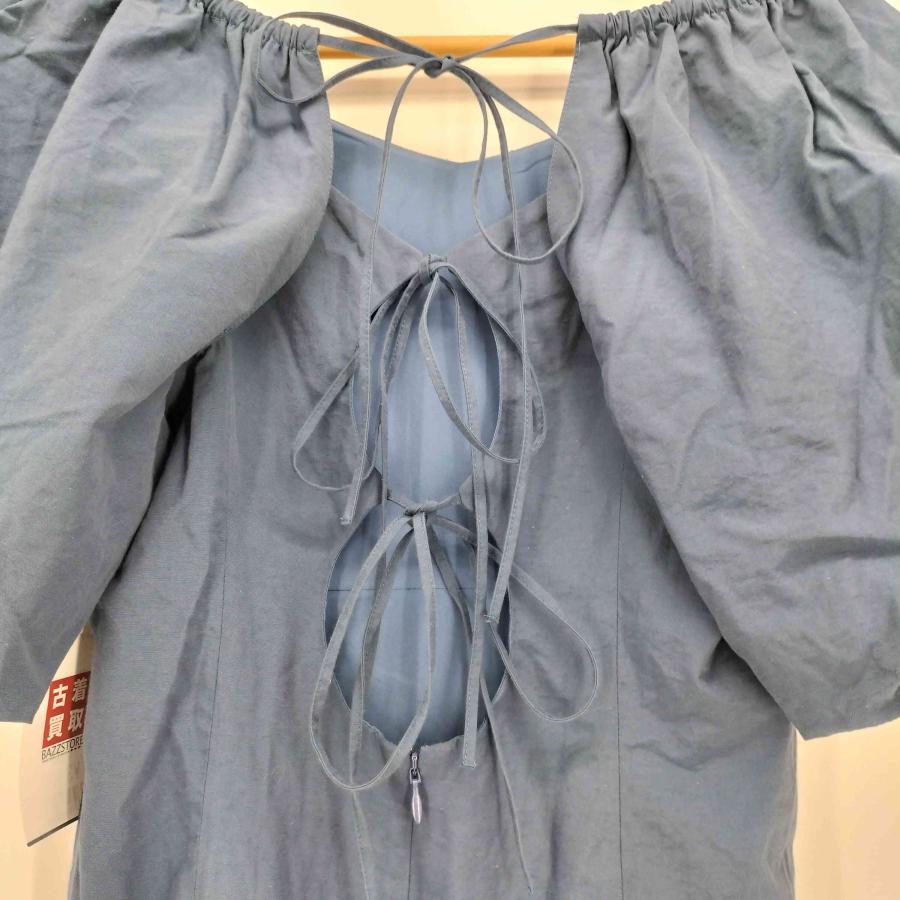 FRAY I.D(フレイアイディー) 2way オフショル パフスリーブ ワンピース  