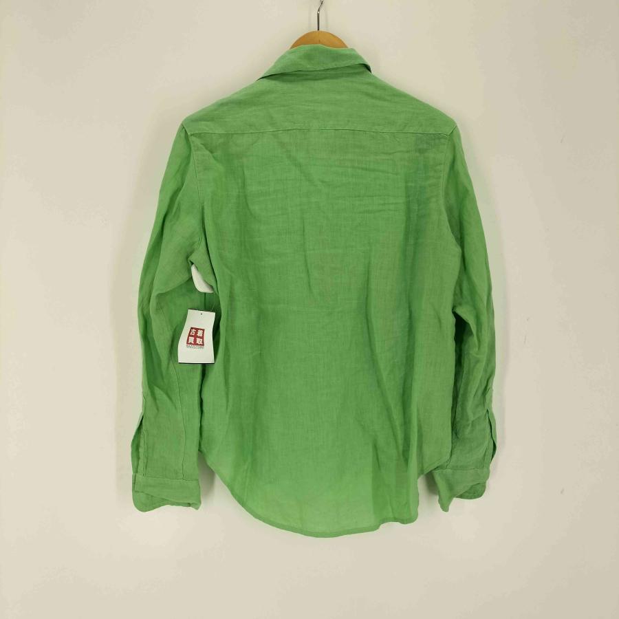 【美品】希少! フランク＆アイリーン リネン スキッパーシャツ USA製 Frank＆Eileen フランク&アイリーン スキッパー リネンシャツ 未