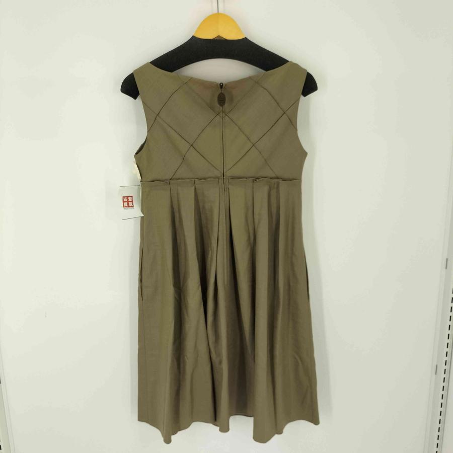 フォクシー FOXEY 茶系 ノースリ ワンピース 40（FOXEY NEWYORK 