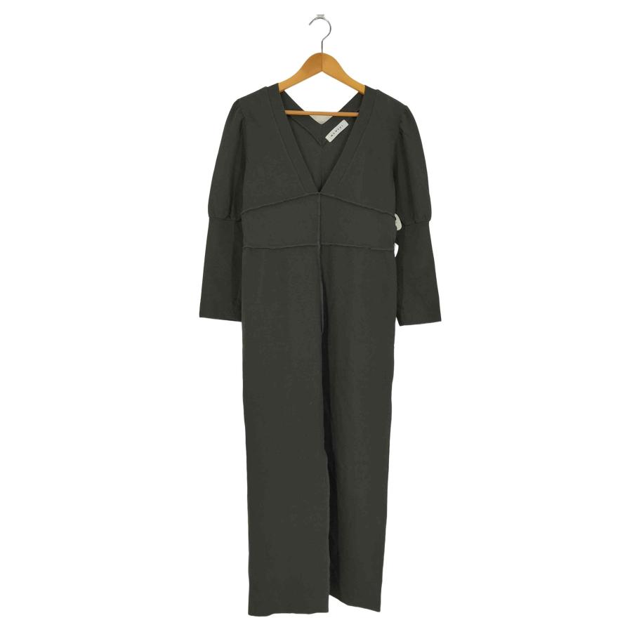 USED古着(ユーズドフルギ) {{QUWAGI}} Vネック ワンピース レディース  