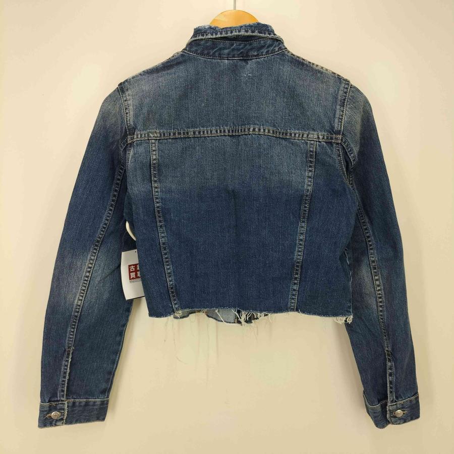ZARA ZARA(ザラ) ダメージ加工切りっぱなしデニムジャケット ZARA ZARA(ザラ) ダメージ加工切りっぱなしデニムジャケット