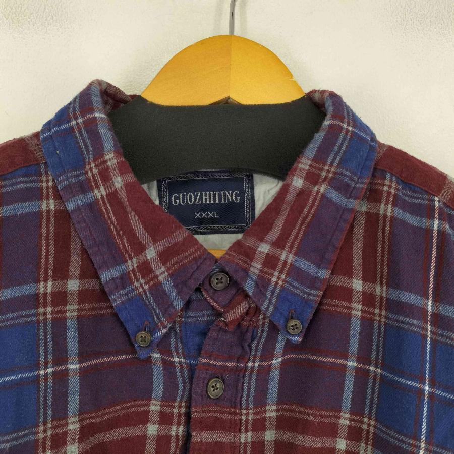 USED古着(ユーズドフルギ) GUOZHITING 裏ボア L/S チェックシャツ
