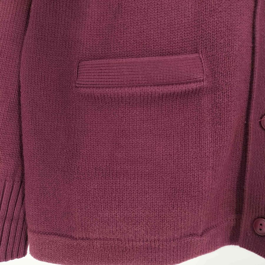 BEAMS PLUS 3ゲージ レタード カーディガン　肉厚　ブラック　XL BEAMS（ビームス） 3ゲージレタードビッグカーディガン メンズ JPN：L