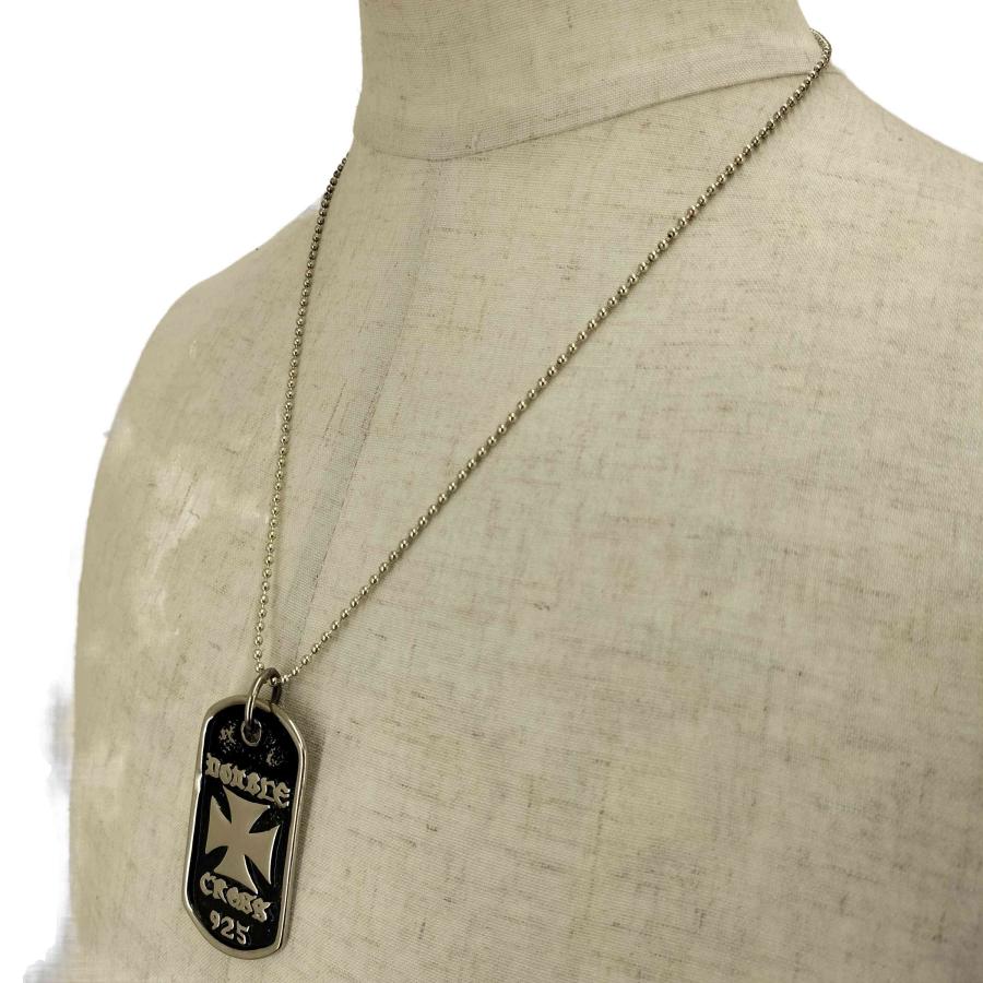 USED古着(ユーズドフルギ) 925クロスデザインドックタグペンダント  