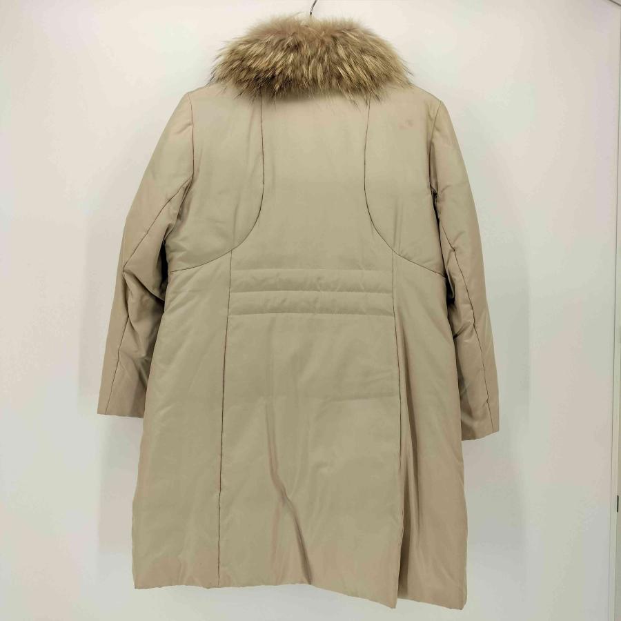 parienne(パリエンヌ) ラクーン ファー付 フルジップ ダウン コート  