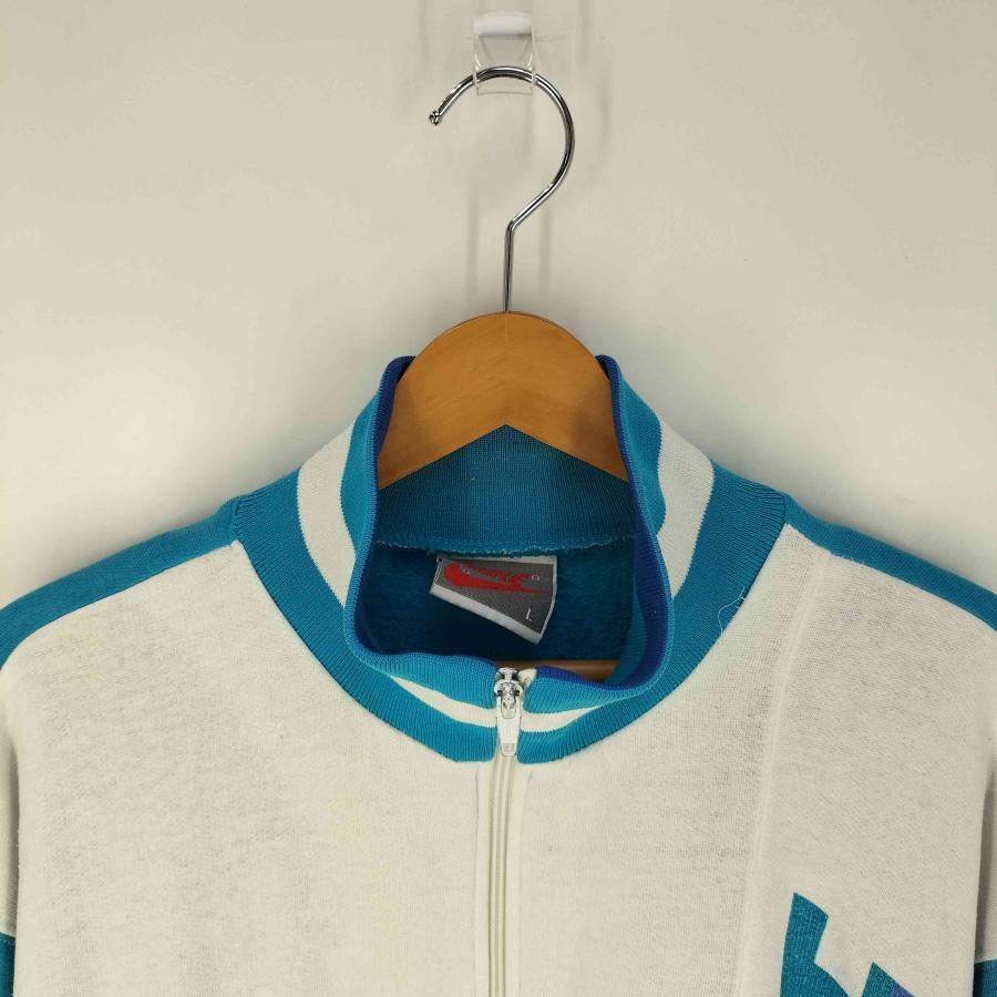 90s 銀タグ Nike ジップアップジャケット 青黒白 90s 銀タグ Nike ジップアップジャケット 青黒白 - メルカリ