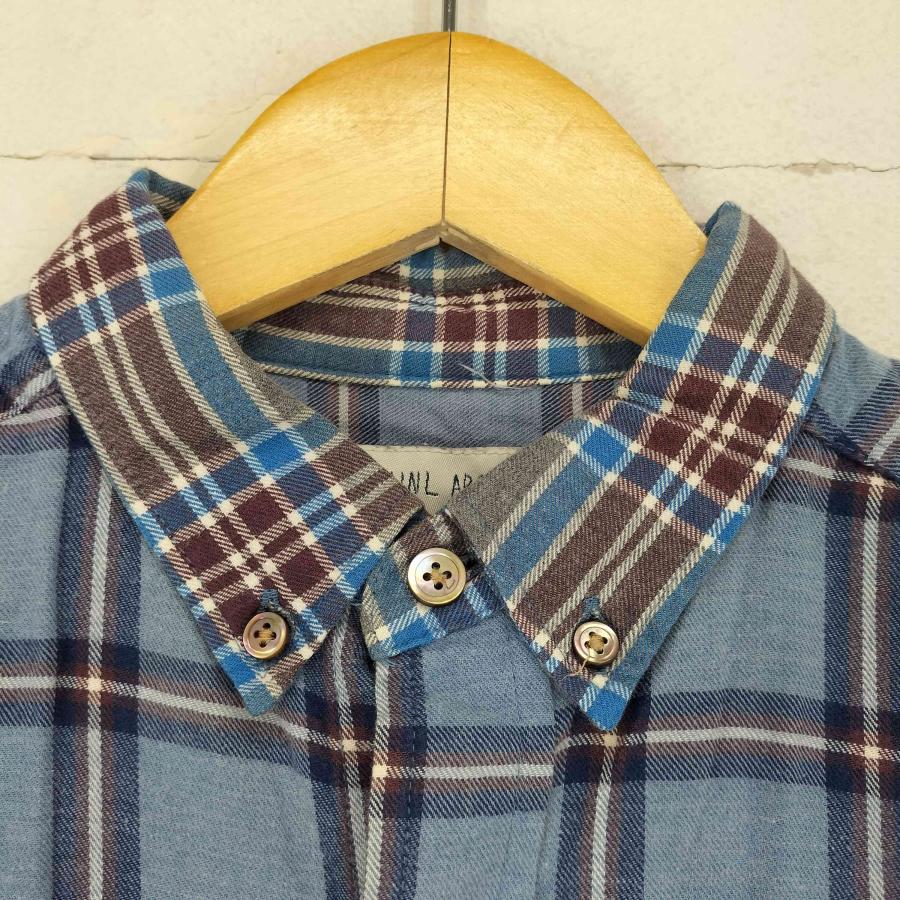 VAINL ARCHIVE（ヴァイナルアーカイブ） 切替チェックネルシャツ