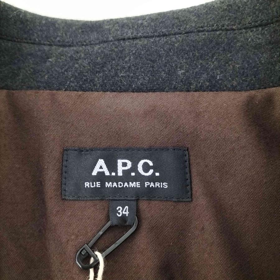 A.P.C. A.P.C.(アーペーセー) メルトンチェスターコート メンズ US：34 