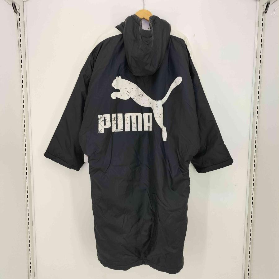 PUMA（プーマ） 裏地ボア ベンチコート ドルマンスリーブ メンズ 165