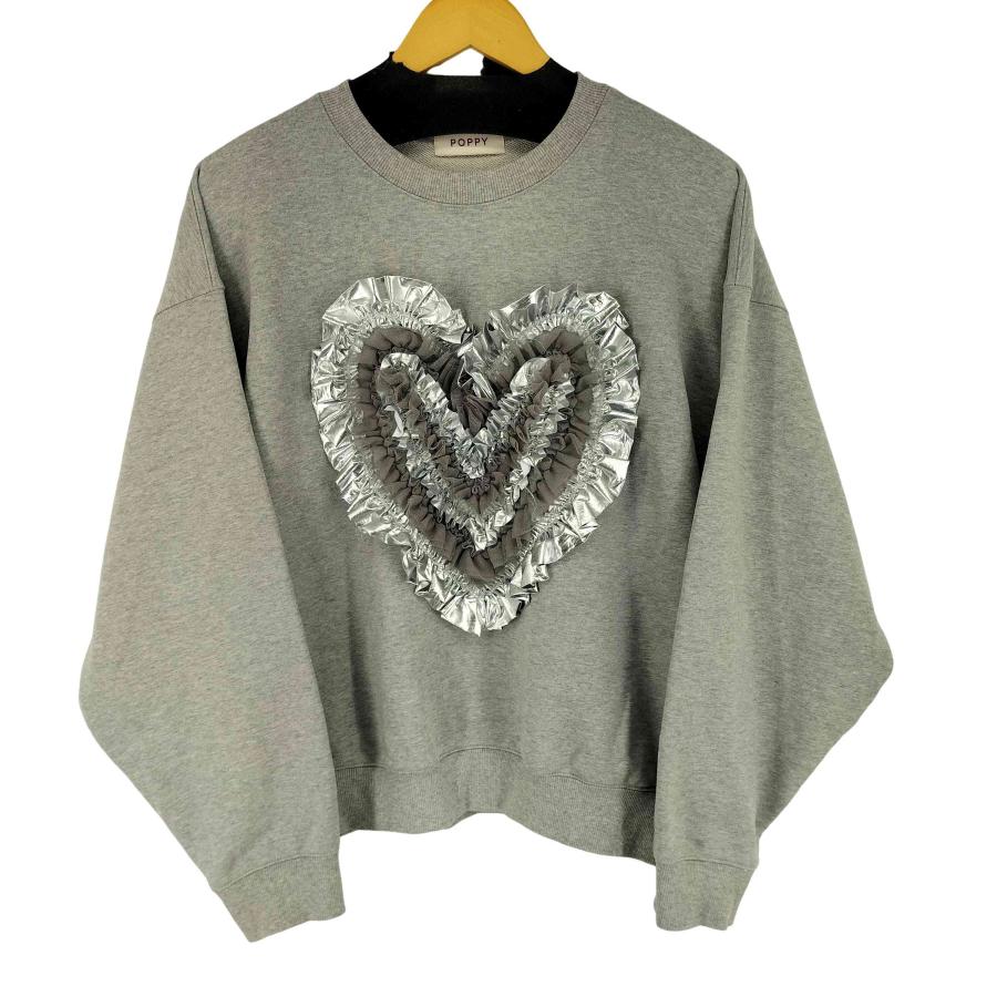 poppy tokyo(ポピートーキョー) Heart tulle sweatshirt poppy tokyo(ポピートーキョー) Heart tulle sweatshirt