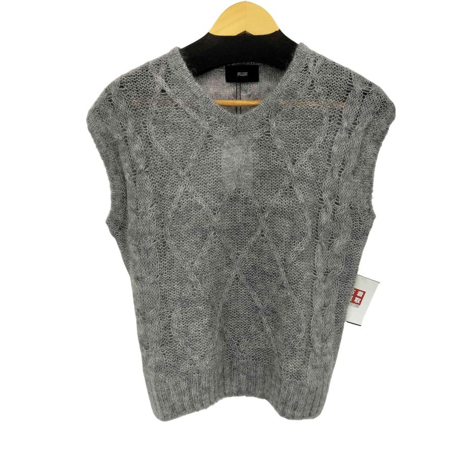USED古着(ユーズドフルギ) {{SPELLEDIT}} モヘアウールニットベスト  
