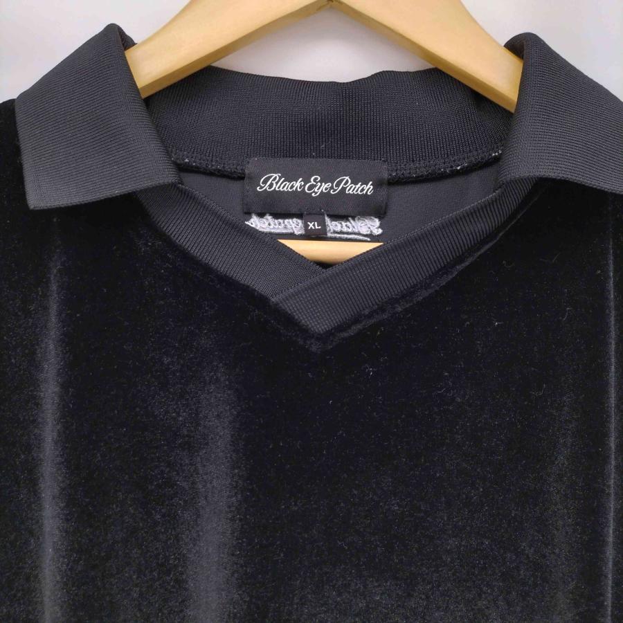 Black Eye Patch ベロア カットソー Tシャツ サイズM Black Eye Patch ベロア カットソー Tシャツ サイズM