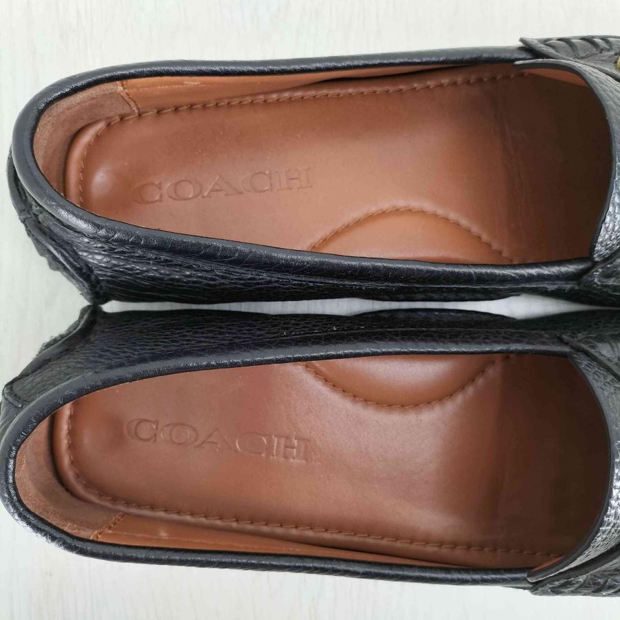 COACH（コーチ） レザー ローファー フラットシューズ レディース 24.5 