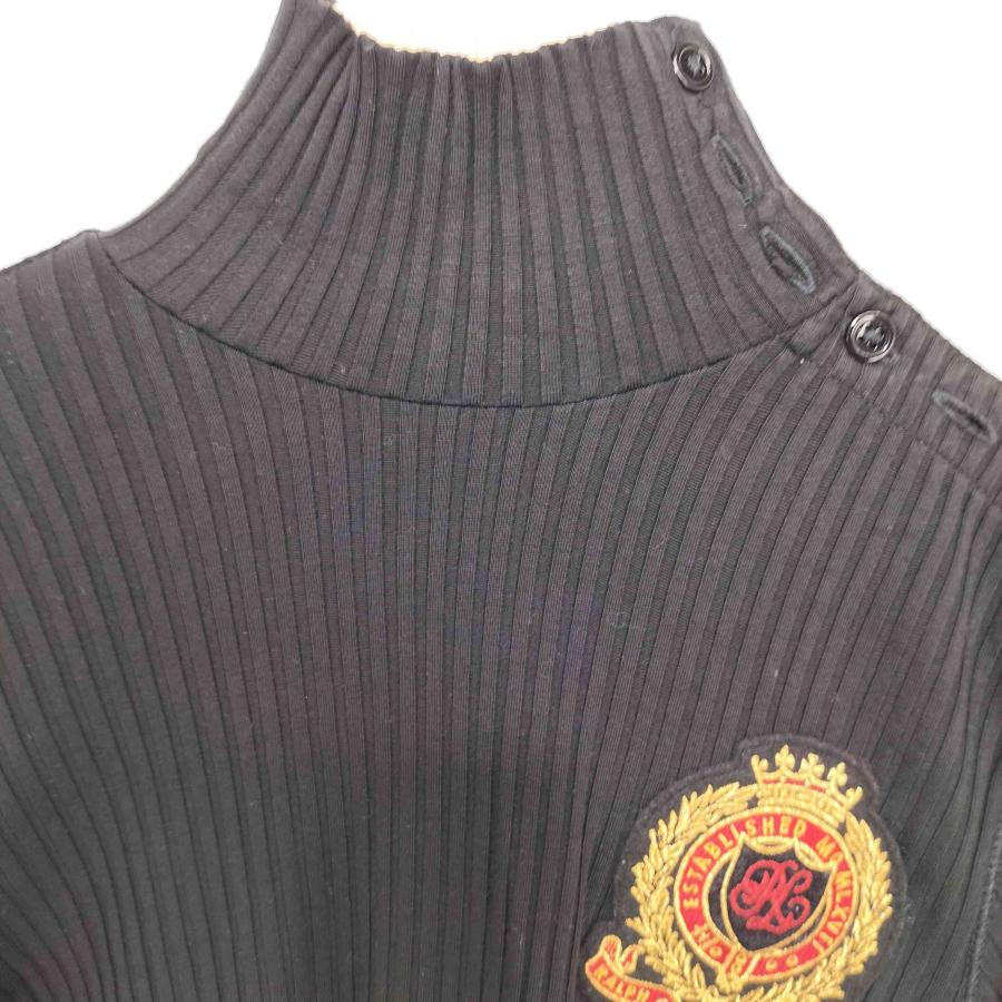 POLO RALPH LAUREN LAUREN(ポロラルフローレン) クレストパッチ リブド  