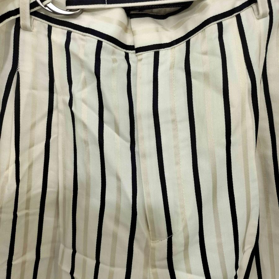 Polo by Ralph Lauren ストライプワイドパンツ POLO RALPH LAUREN（ポロ・ラルフローレン） ベルト付きストライプ