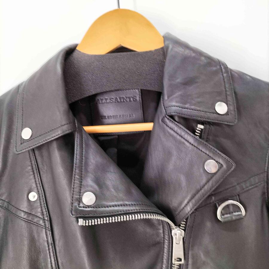 オールセインツ ダブル ライダースジャケット ラムレザー 未使用品 All Saints オールセインツラムレザー ダブルライダース