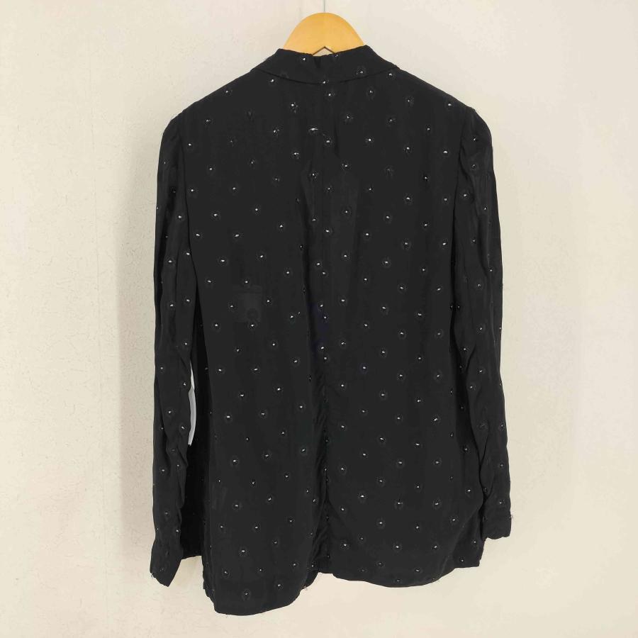 BACCA(バッカ) 23SS JACKET ブラックフラワーソフトジャケット 