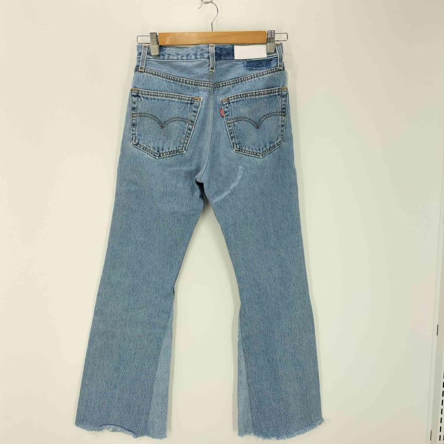 【RE/DONE】リダン コットン100% ワイドバギー 裾カットオフ 25 RE/DONE】リダン コットン100% ワイドバギー 裾カットオフ 25