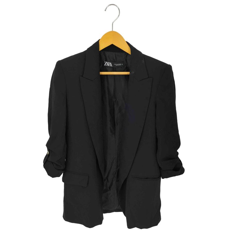 ZARA ZARA(ザラ) ボタンレス テーラードジャケット レディース ZARA ZARA(ザラ) ボタンレス テーラードジャケット レディース