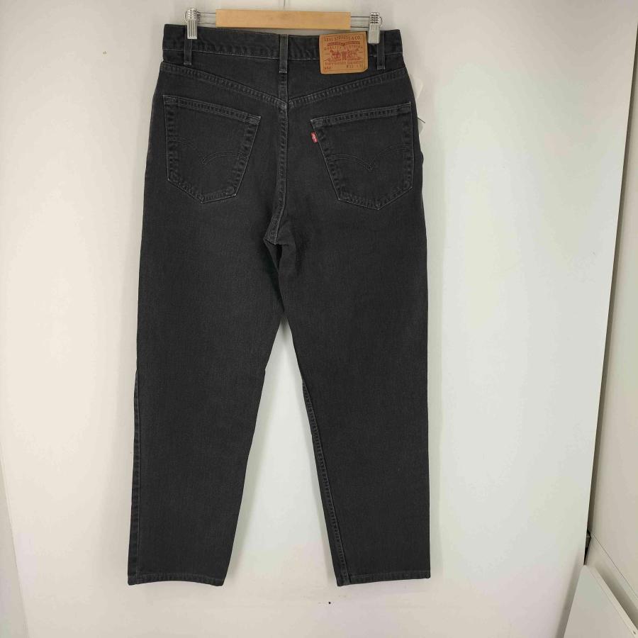 LEVI’S 550 90s ブラックデニム 後染め USA ボタン裏513ヒゲ Levi's Levis(リーバイス) USA製 90S 550 ブラックデニムパンツ