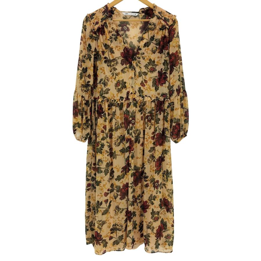 ZARA(ザラ) フラワープリント ワンピース レディース JPN：XS 中古 