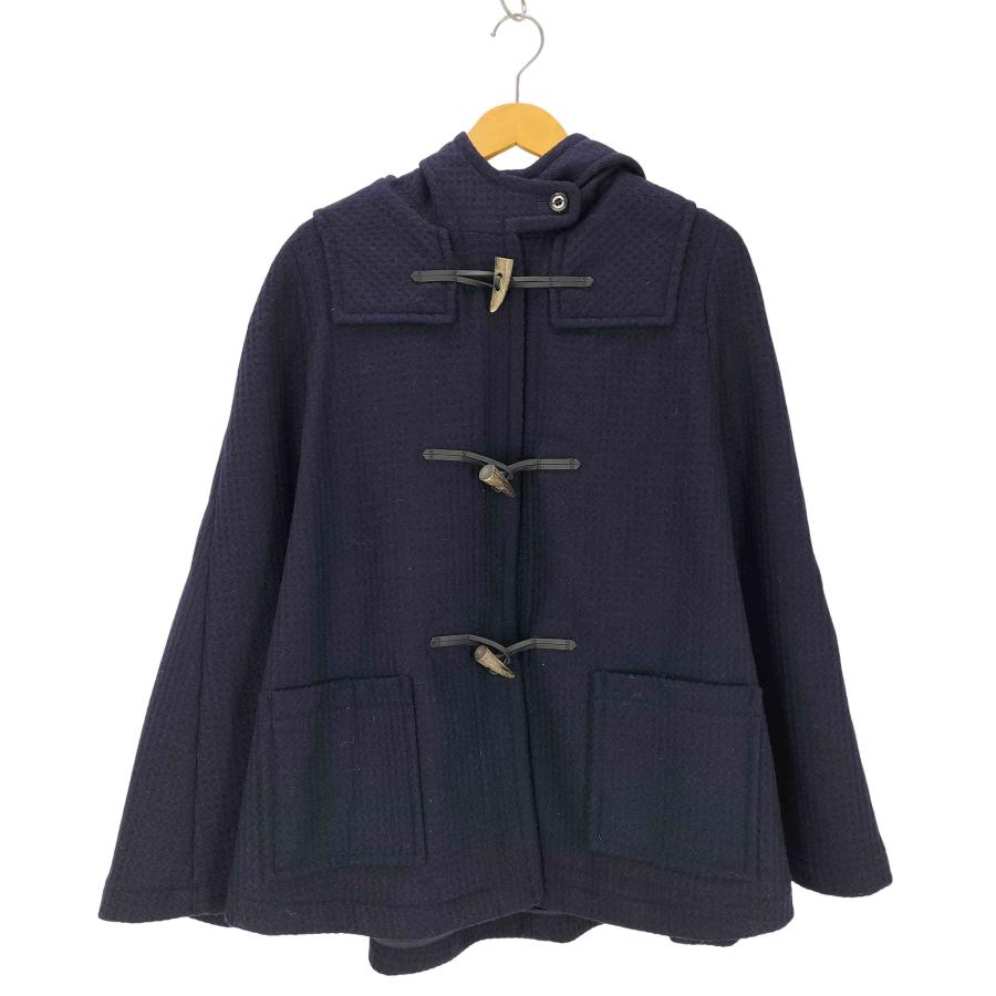 INVERTERE(インバーティア) イングランド製 ダッフルケープコート レディース JPN：34 【中古】【ブランド古着バズストア】 INVERTERE（インバーティア） イングランド製 ダッフルケープコート