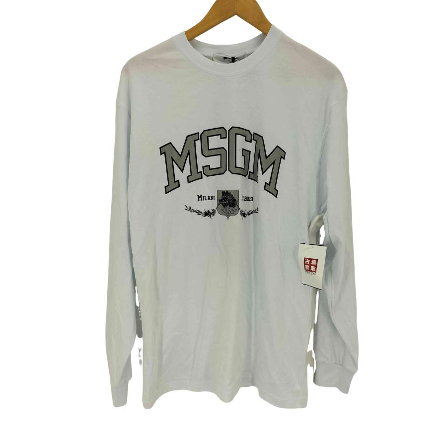 MSGM MSGM(エムエスジーエム) LONG SLEEVE TEE レディース import：XS  