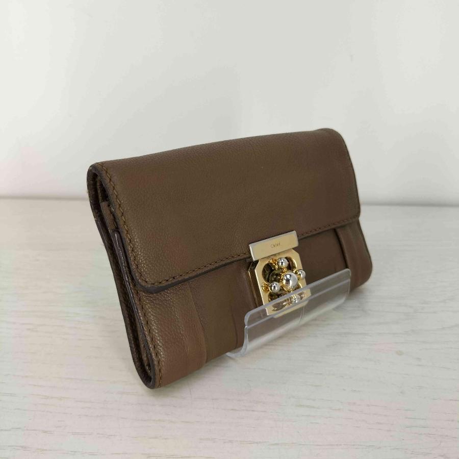 Chloe（クロエ） エルシー ターンロック レザーウォレット レディース