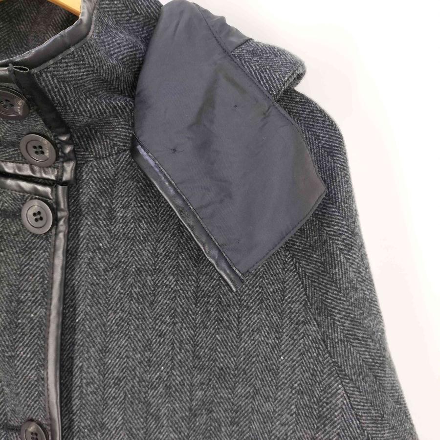 AZUL by moussy(アズールバイマウジー) TWEED PONCHO COAT ツイード 