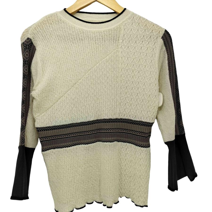 willfully(ウィルフリー) slit sleeve jacquard weave placemen 中古 
