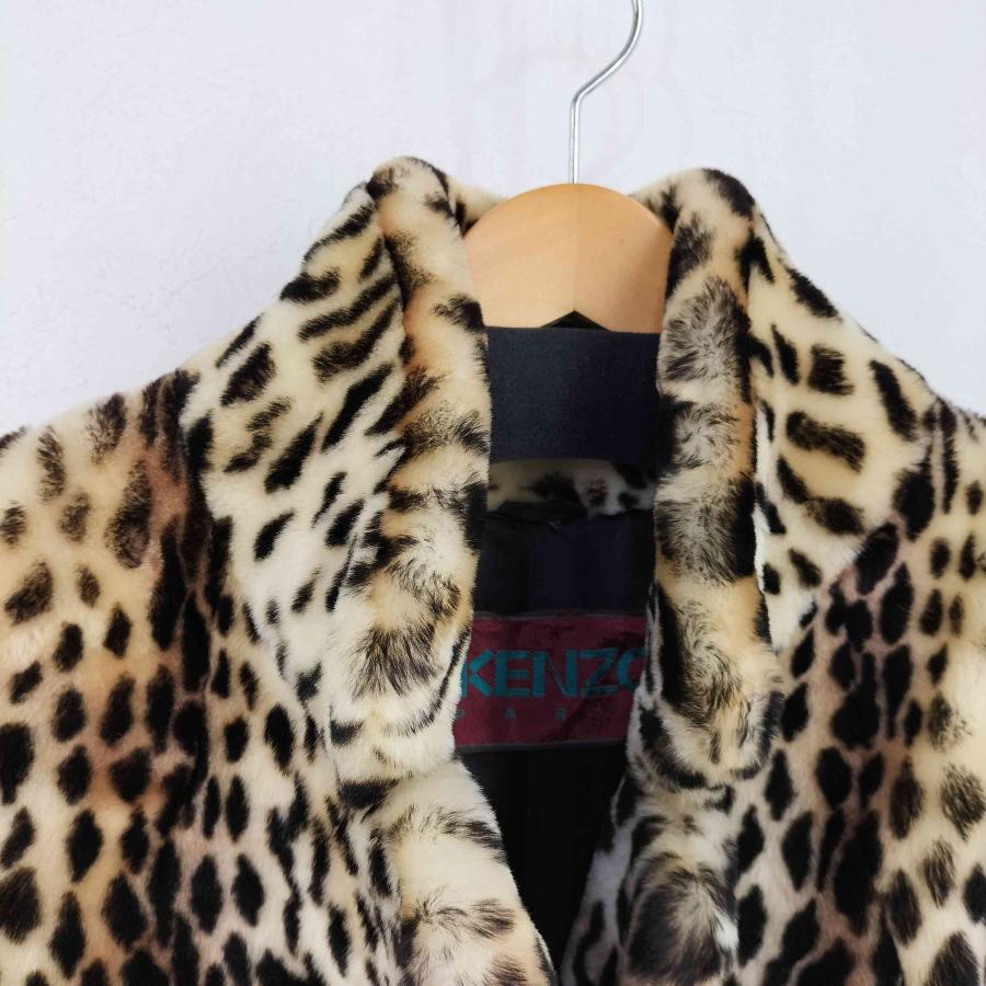 KENZO KENZO(ケンゾー) レオパード ファーコート レディース JPN KENZO KENZO(ケンゾー) レオパード ファーコート レディース JPN
