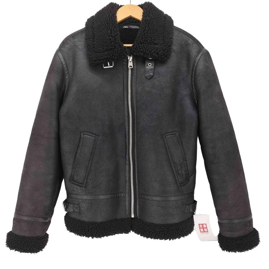 ZARA ZARA(ザラ) エコムートン ボア ジャケット メンズ import ZARA ZARA(ザラ) エコムートン ボア ジャケット メンズ import