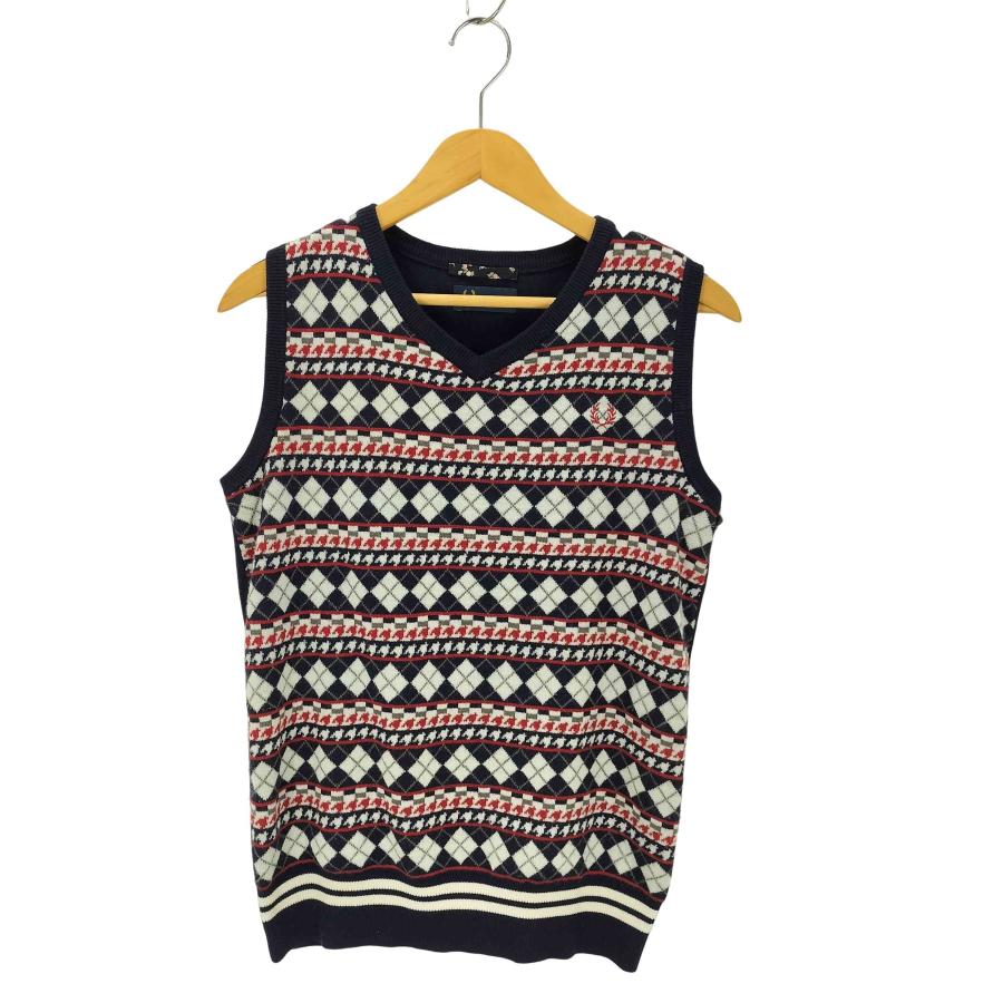 FRED PERRY（フレッドペリー） アーガイルチェック ニットベスト