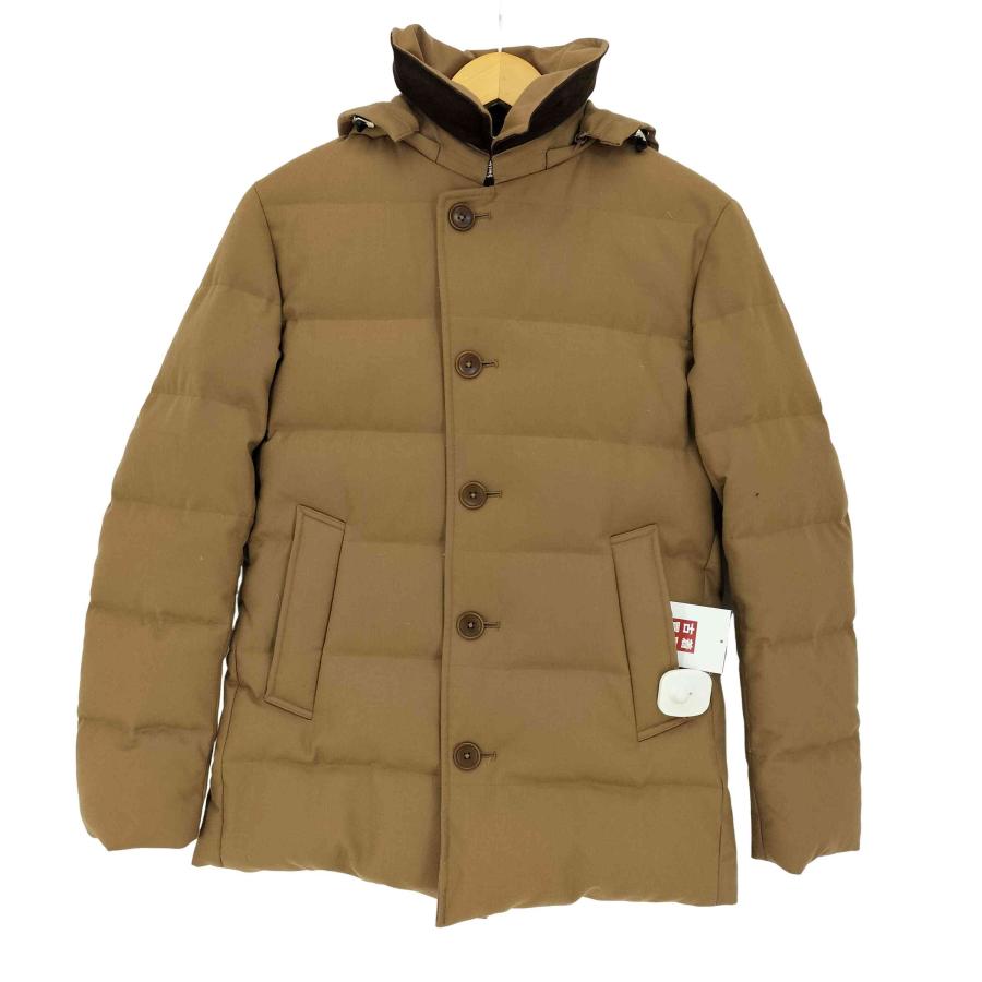 SHIPS SHIPS(シップス) MERINO OPTIM フーデッド ダウンジャケット 