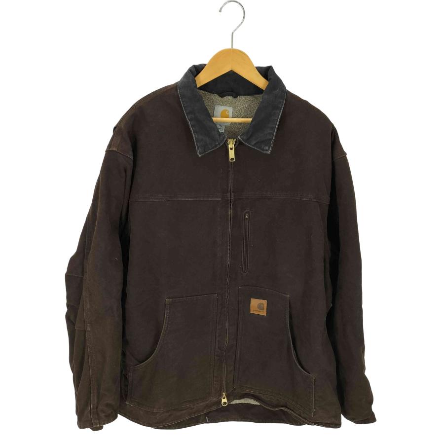 メキシコ製US古着◇カーハート ダックジャケット ブラック メンズ2XL