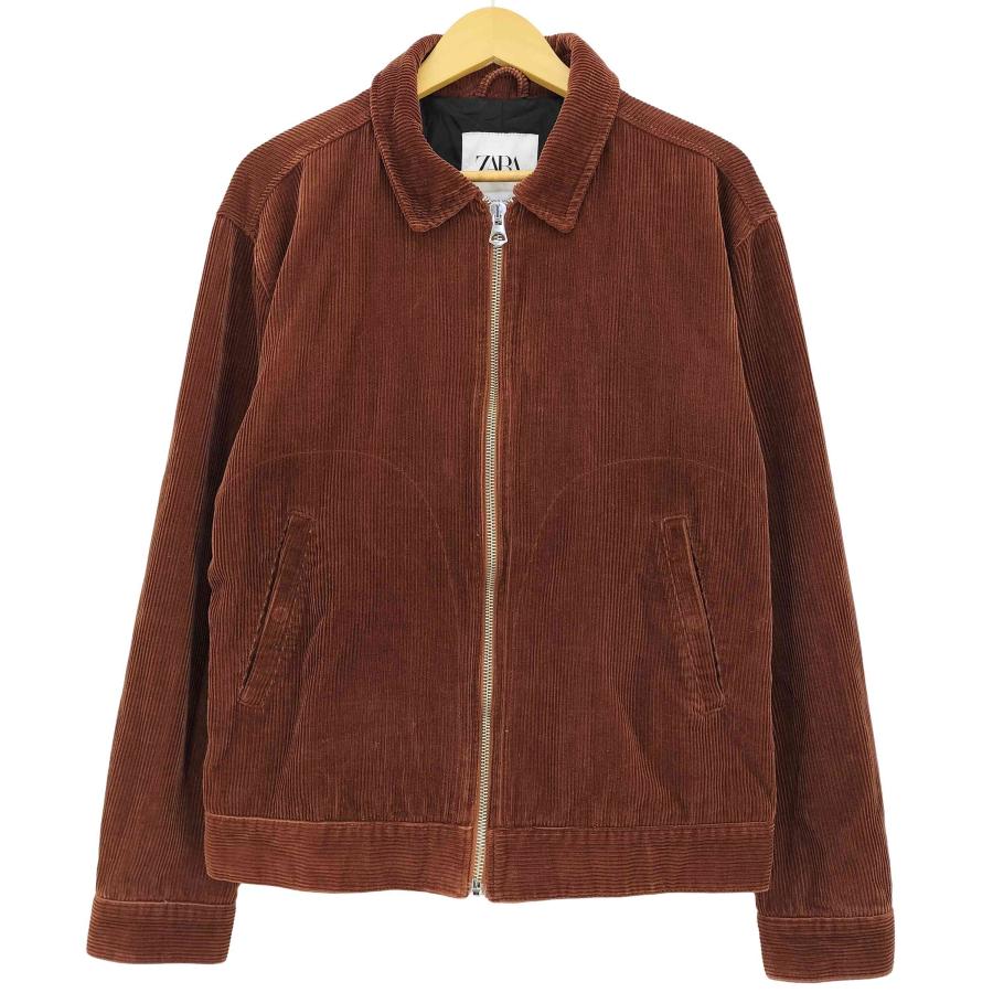 ZARA（ザラ） コーデュロイ スウィングトップジャケット 中綿 メンズ